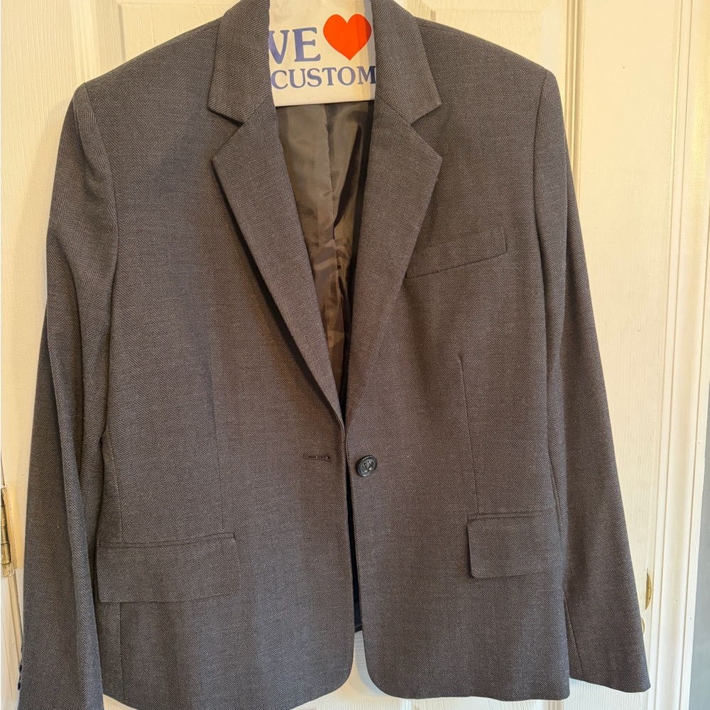 Anne Klein Charcoal Pantsuit